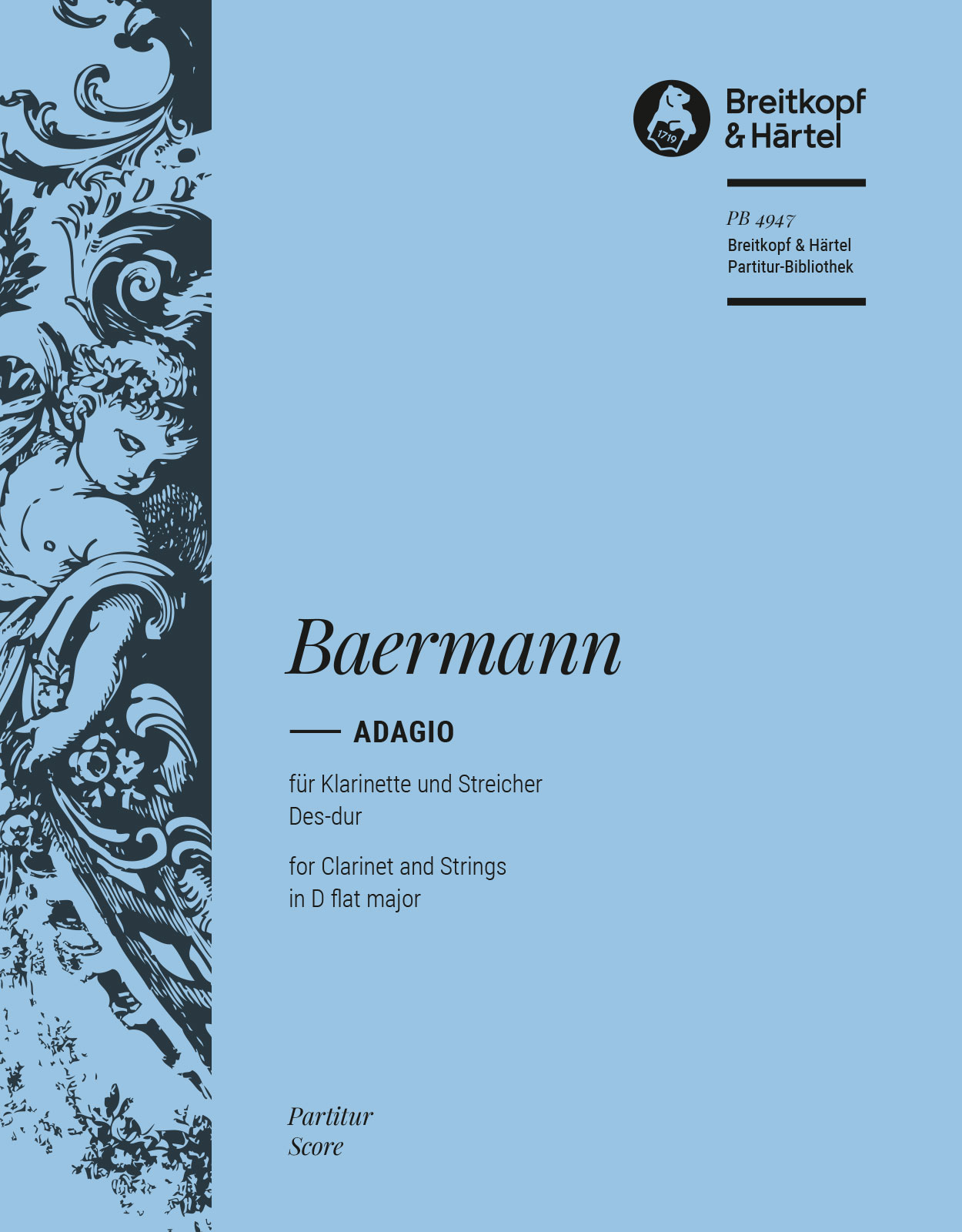 PB 4947 - Adagio Des-dur - Cover