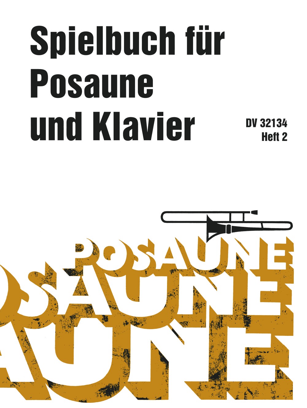 DV 32134 - Spielbuch für Posaune und Klavier - Cover