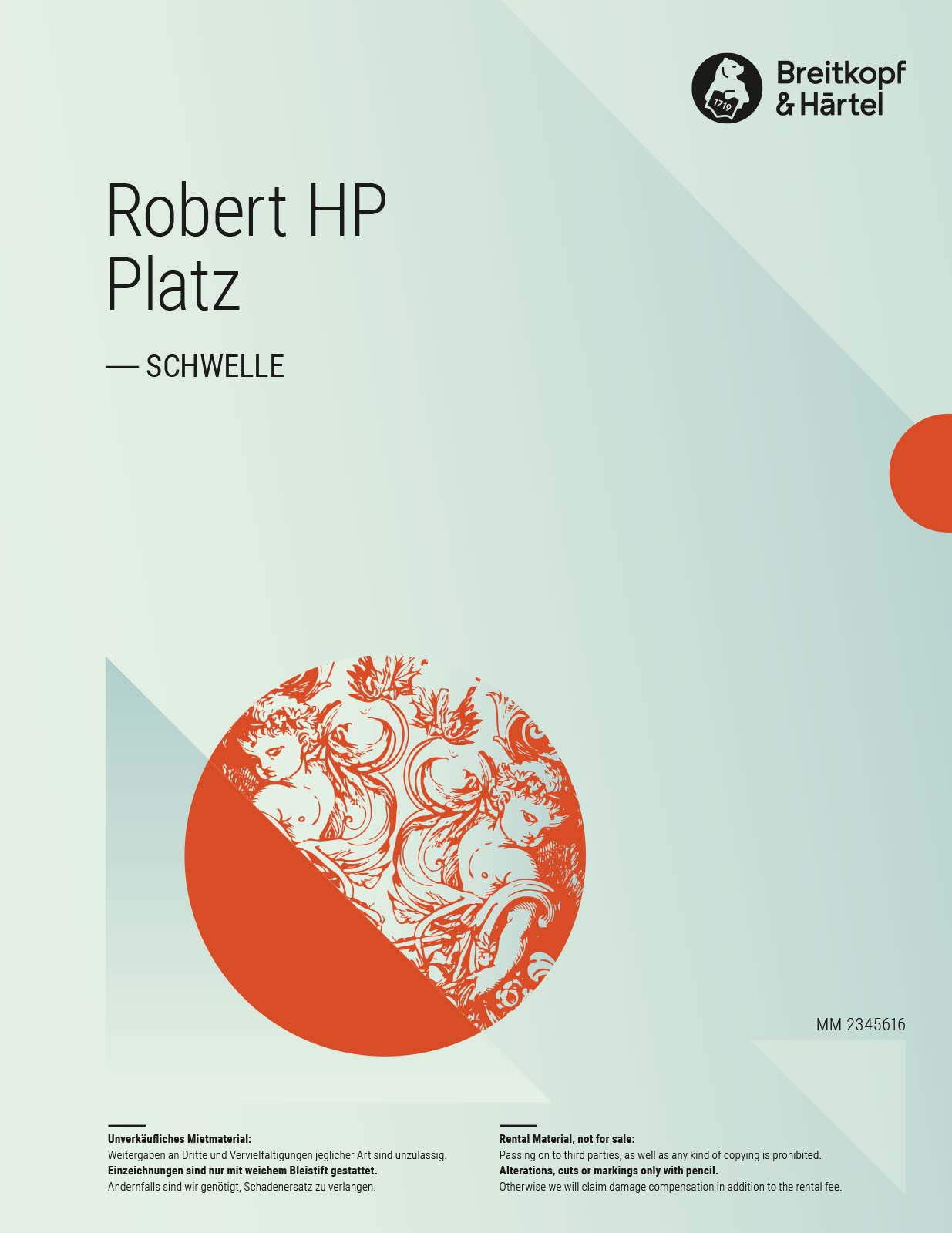 Robert HP Platz - SCHWELLE - Cover