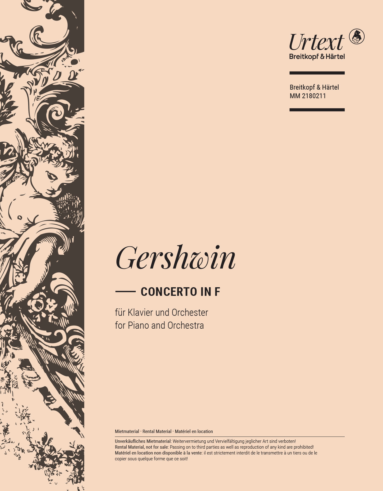 MM 2180211 - Concerto in F - Cover