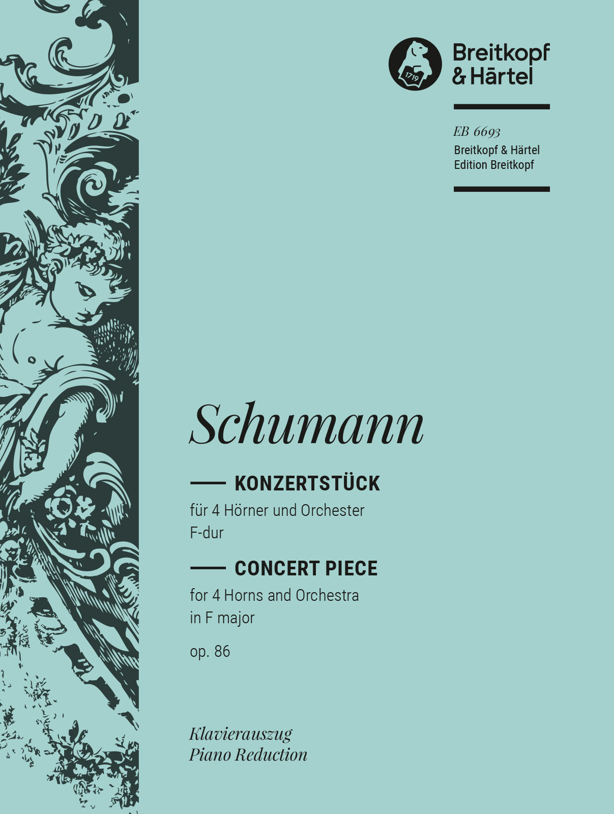 Robert Schumann - Concert Piece in F major Op. 86 - Cover