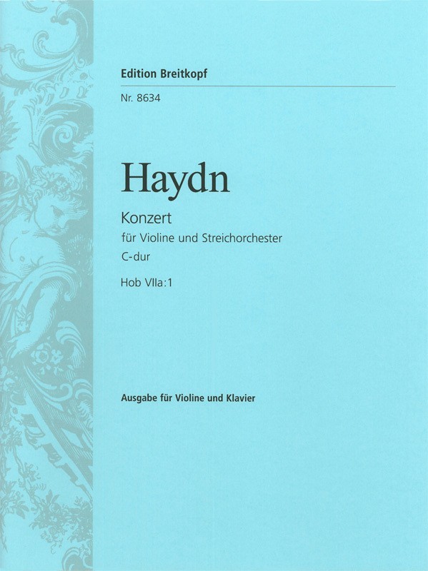 Joseph Haydn - Violinkonzert C-dur Hob VIIa:1 - Cover