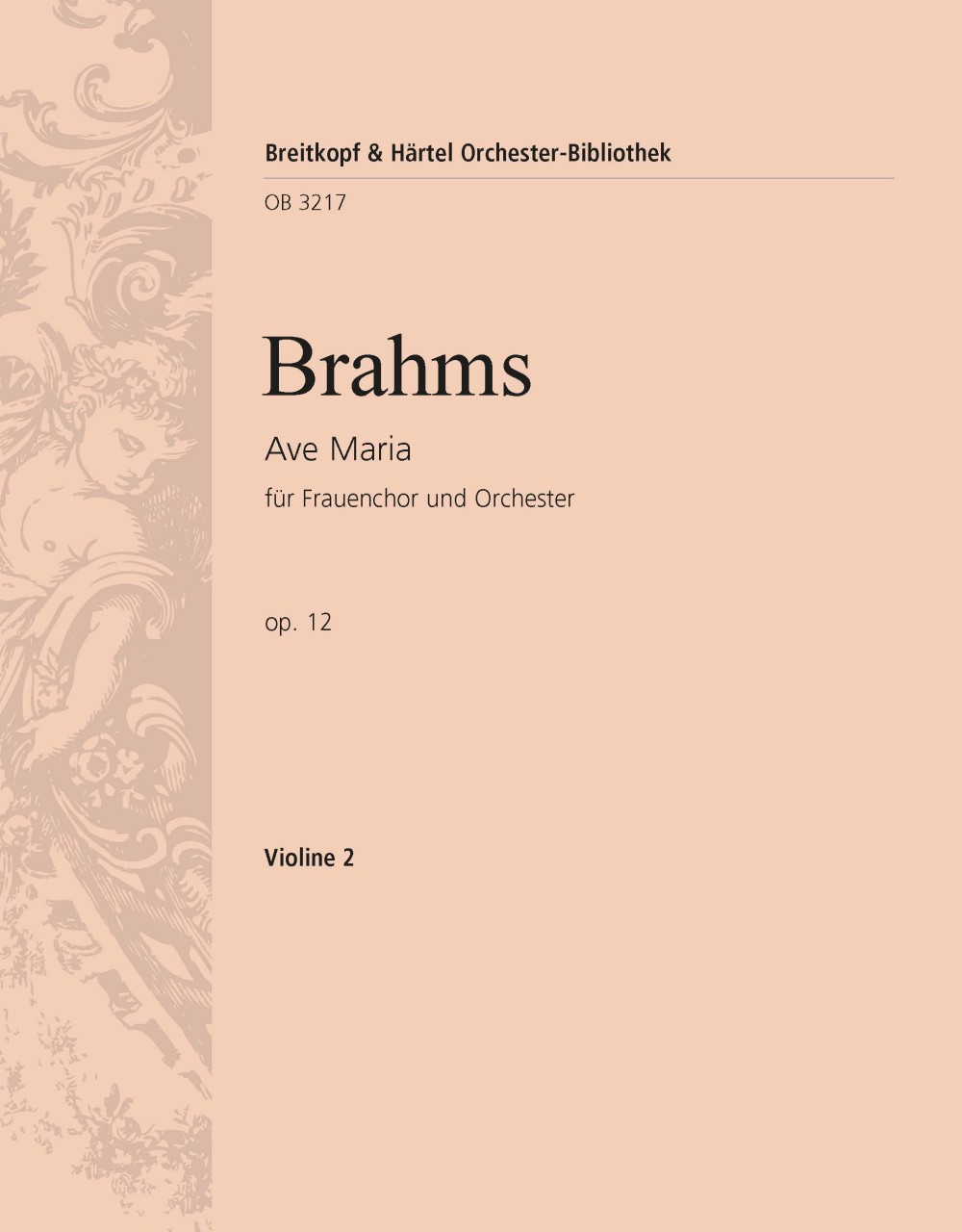 OB 3217-16 - Ave Maria Op. 12 - Cover
