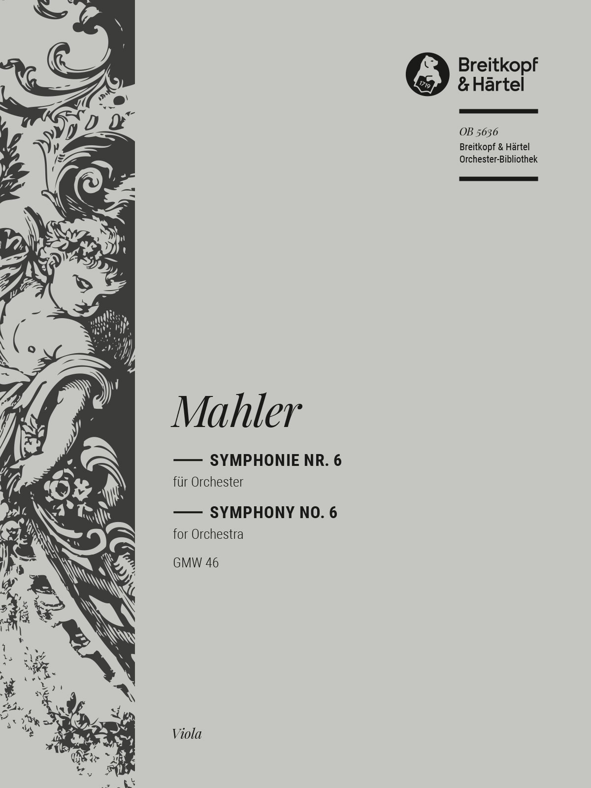 OB 5636-19 - Symphonie Nr. 6 GMW 46 - Cover