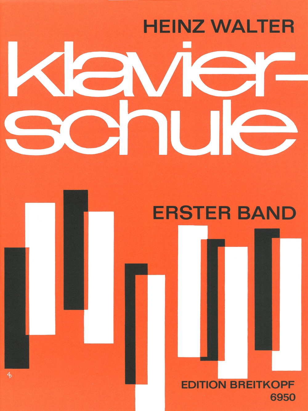 Heinz Walter - Klavierschule - Cover