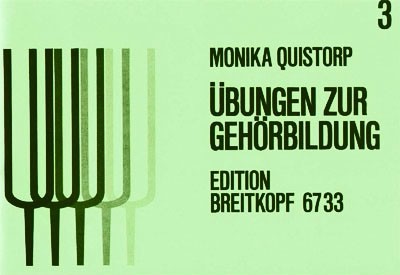 EB 6733 - Übungen zur Gehörbildung - Cover