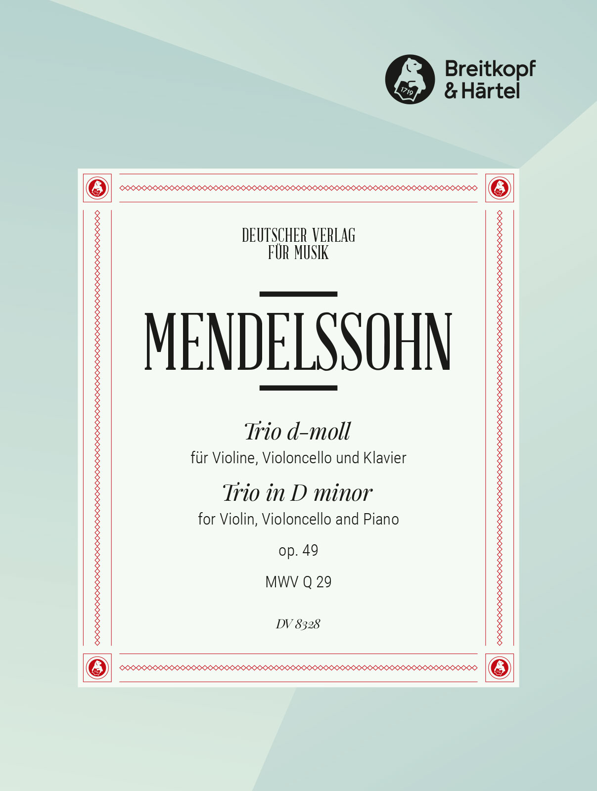 Felix Mendelssohn Bartholdy - Trio d-moll op. 49 MWV Q 29 - Cover