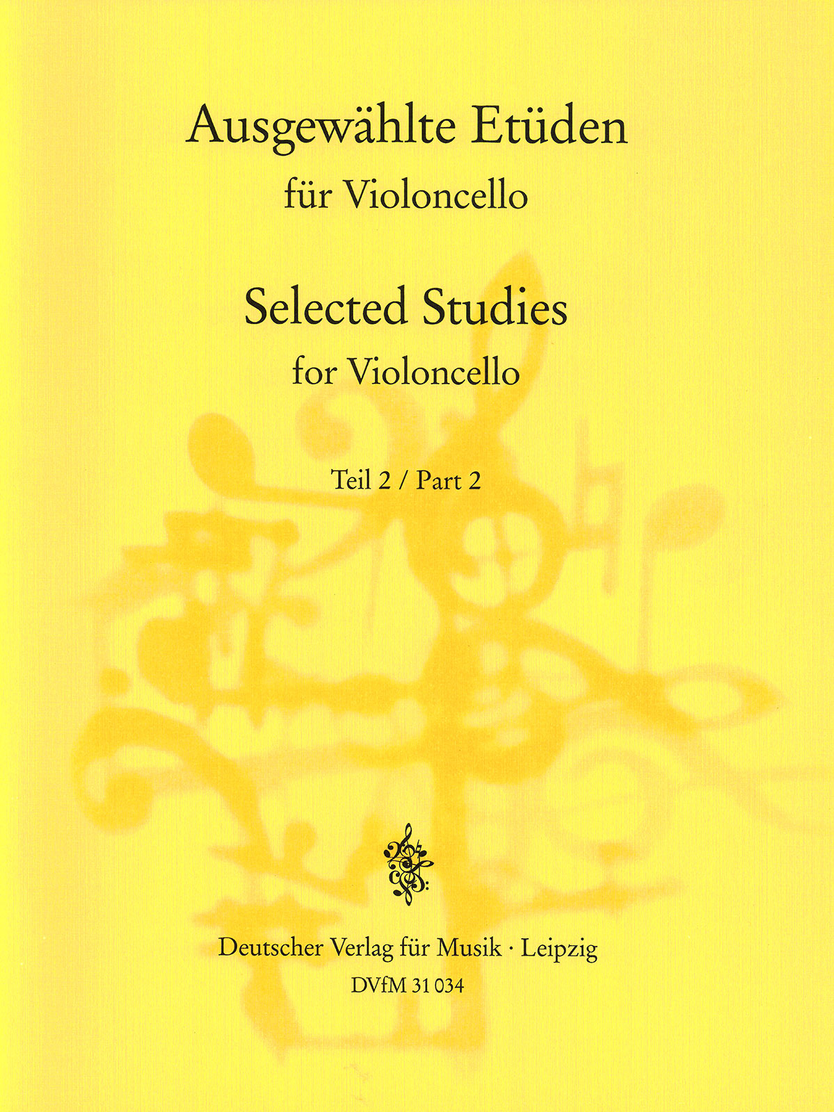 DV 31034 - Ausgewählte Etüden - Cover