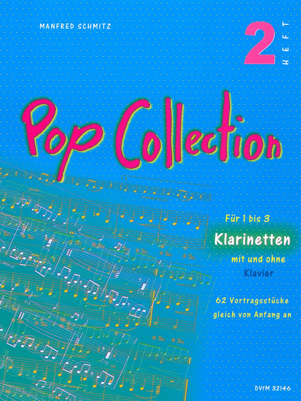 DV 32146 - Pop Collection – 62 Vortragsstücke für Klarinette(n) - Cover