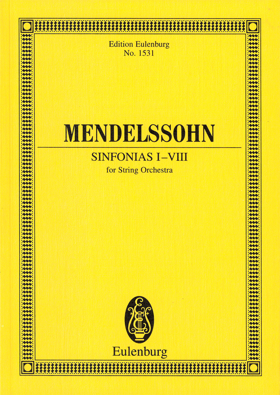 Felix Mendelssohn Bartholdy - Sinfonia Nr. 8 D-dur MWV N 8 - Cover