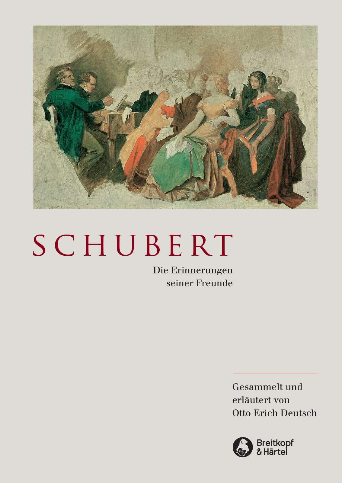 Schubert – Die Erinnerungen seiner Freunde - Cover