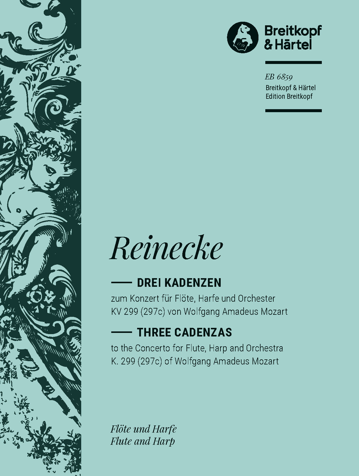 Carl Reinecke - 3 Kadenzen - Cover