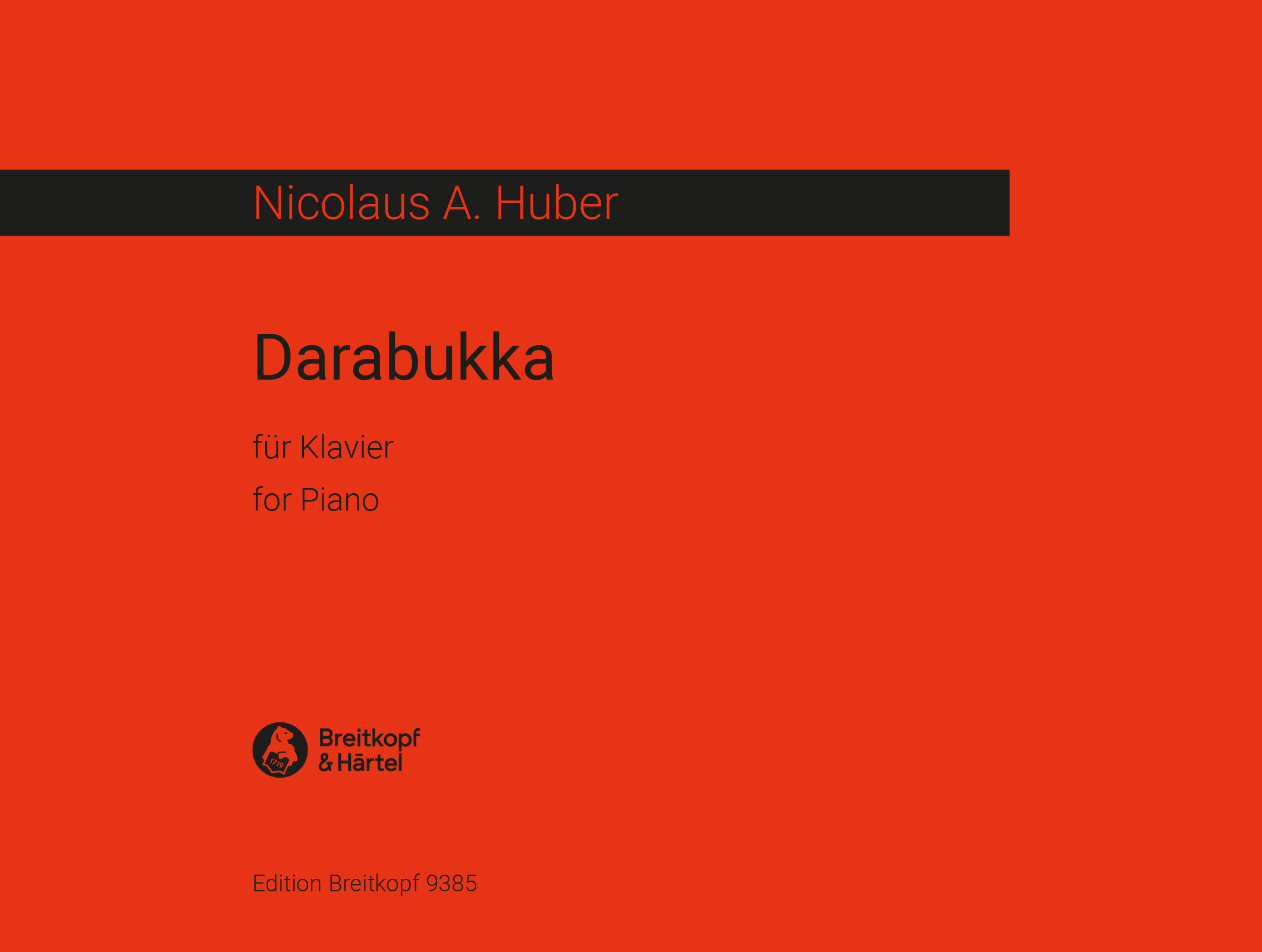 EB 9385D - Darabukka - Cover