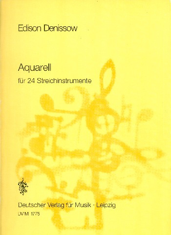 Edison Denissow - Aquarell - Cover