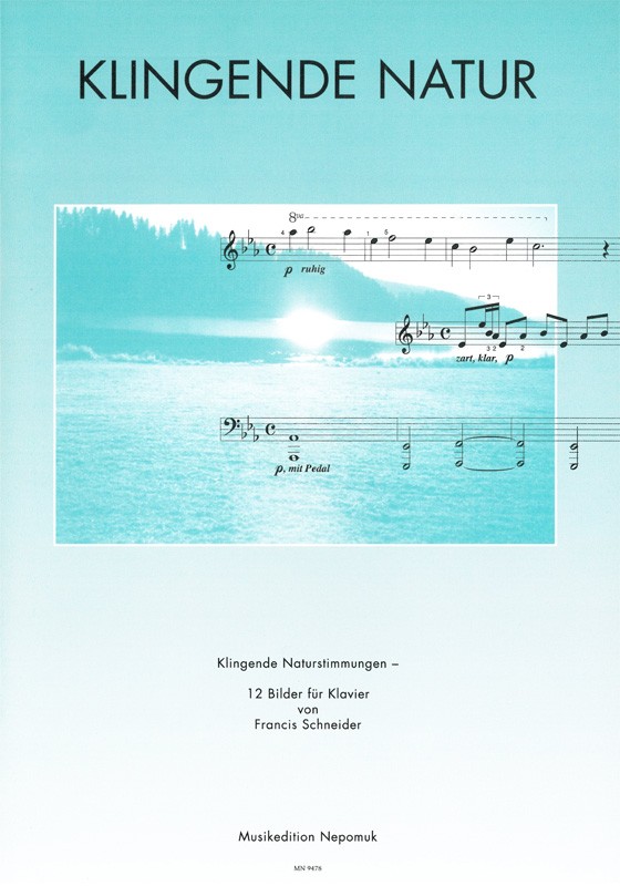 Francis Schneider - Klingende Natur - Cover