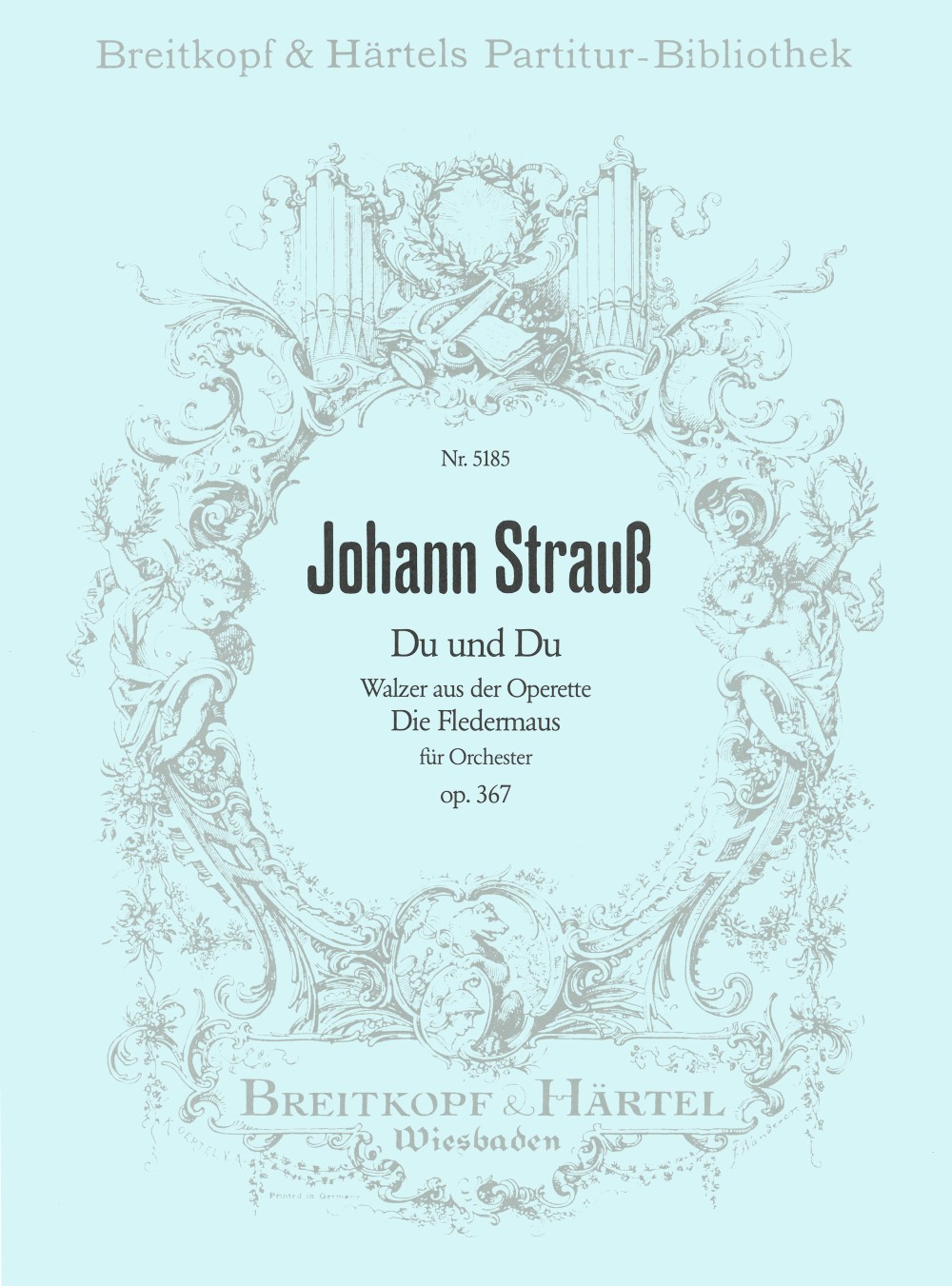 Johann Strauß - Du und Du Op. 367 - Cover