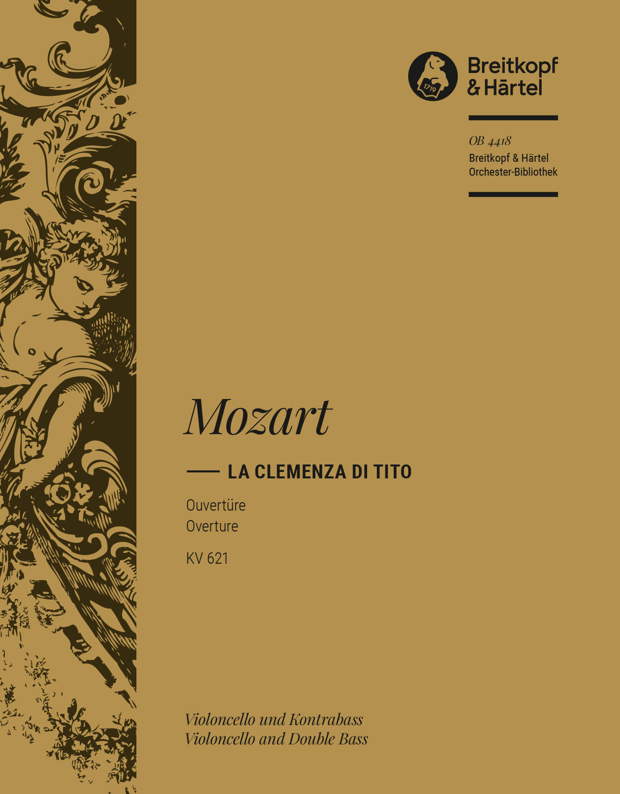 OB 4418-26 - La Clemenza di Tito KV 621 - Cover