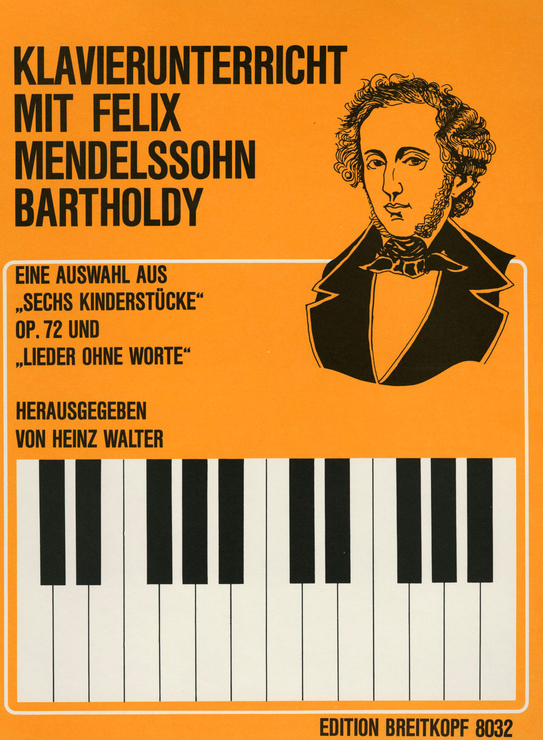 Felix Mendelssohn Bartholdy - Easy Piano Pieces - Cover