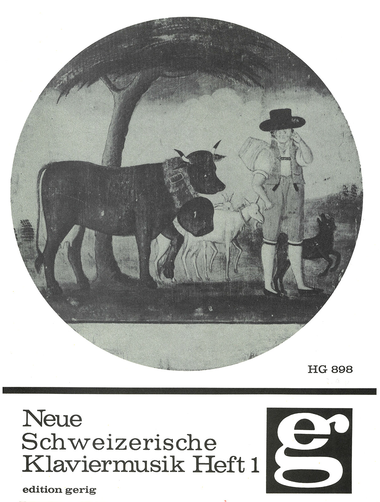 BG 898 - Neue internationale Klaviermusik - Cover
