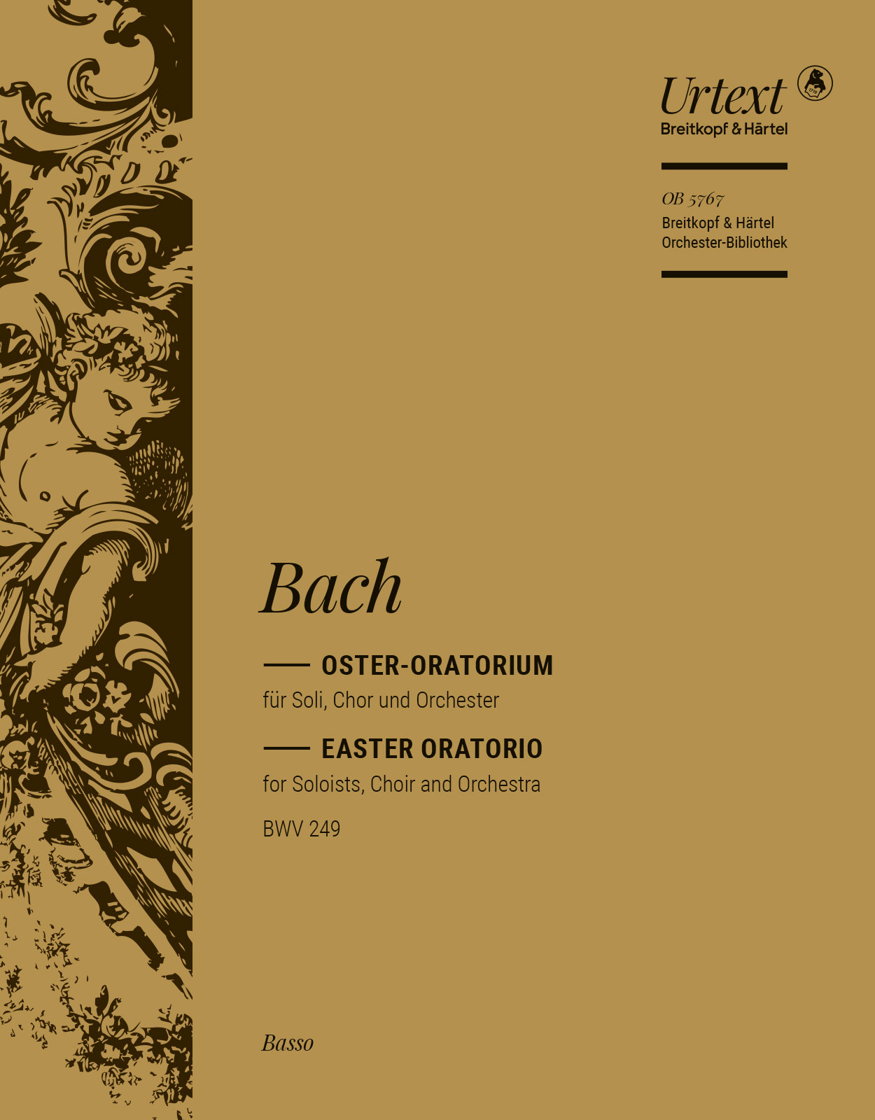 OB 5767-26 - Easter Oratorio BWV 249 - Cover