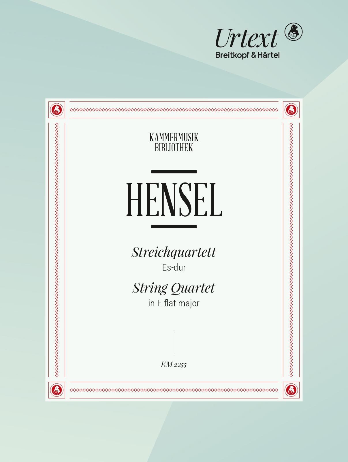 Fanny Hensel - String Quartet in E flat major - Cover