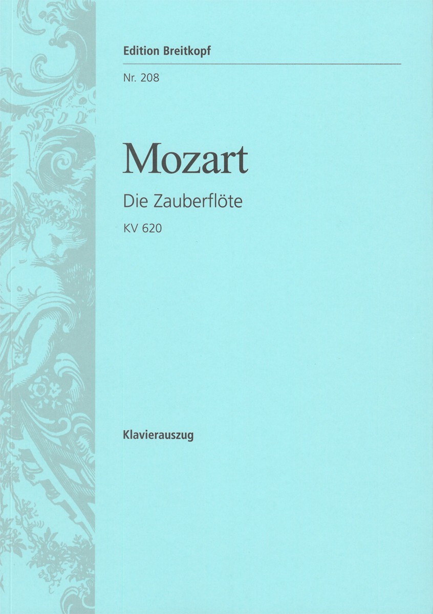 Wolfgang Amadeus Mozart - Die Zauberflöte KV 620 - Cover