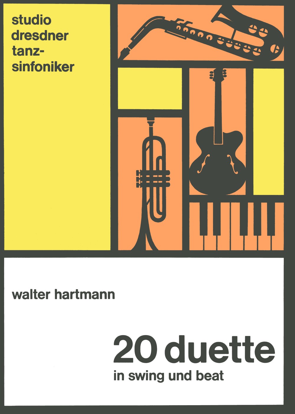 Walter Hartmann - 20 Duette in Swing und Beat - Cover