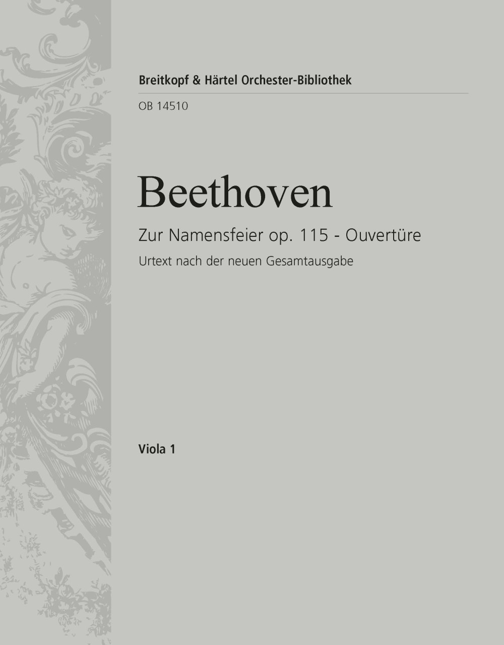 OB 14510-19 - Zur Namensfeier Op. 115 - Cover