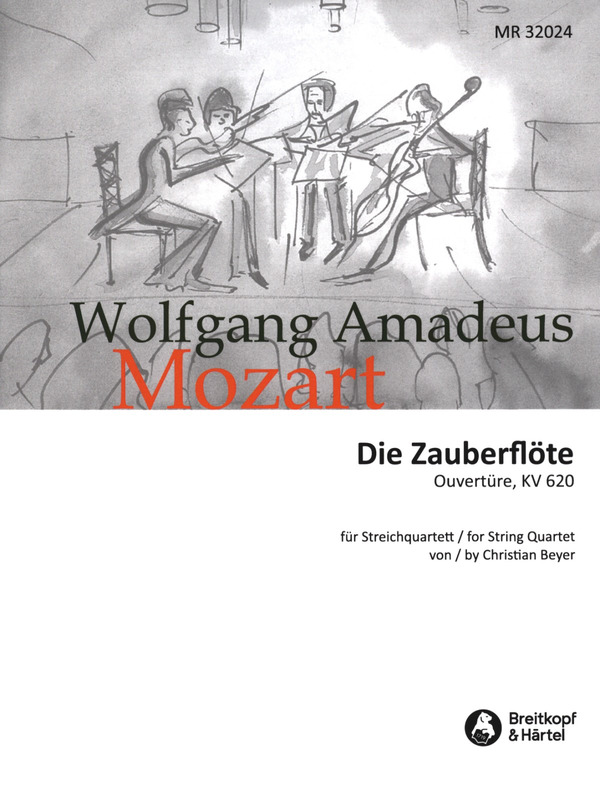 Wolfgang Amadeus Mozart - Die Zauberflöte KV 620 - Cover