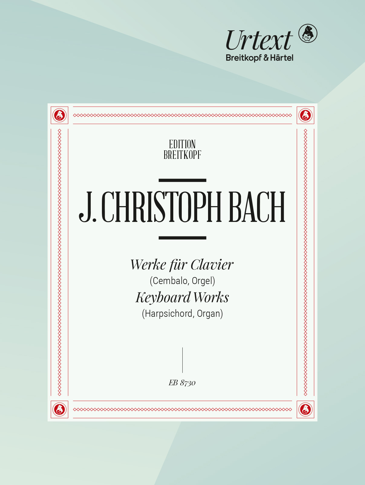 EB 8730D - Werke für Clavier (Cembalo, Orgel) - Cover