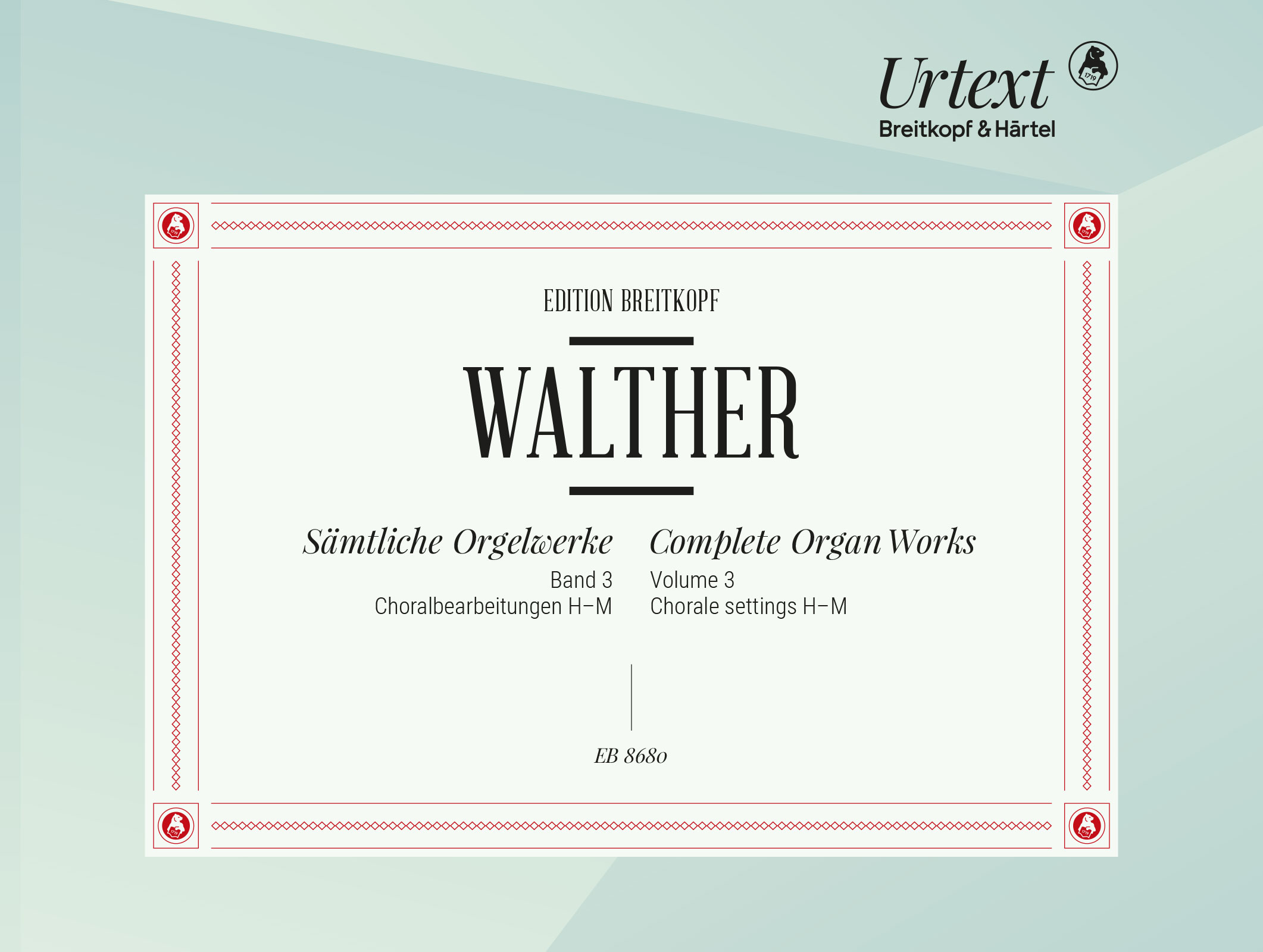 EB 8680D - Sämtliche Orgelwerke - Cover