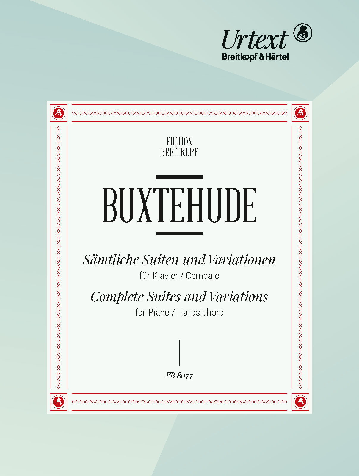 EB 8077D - Sämtliche Suiten und Variationen - Cover