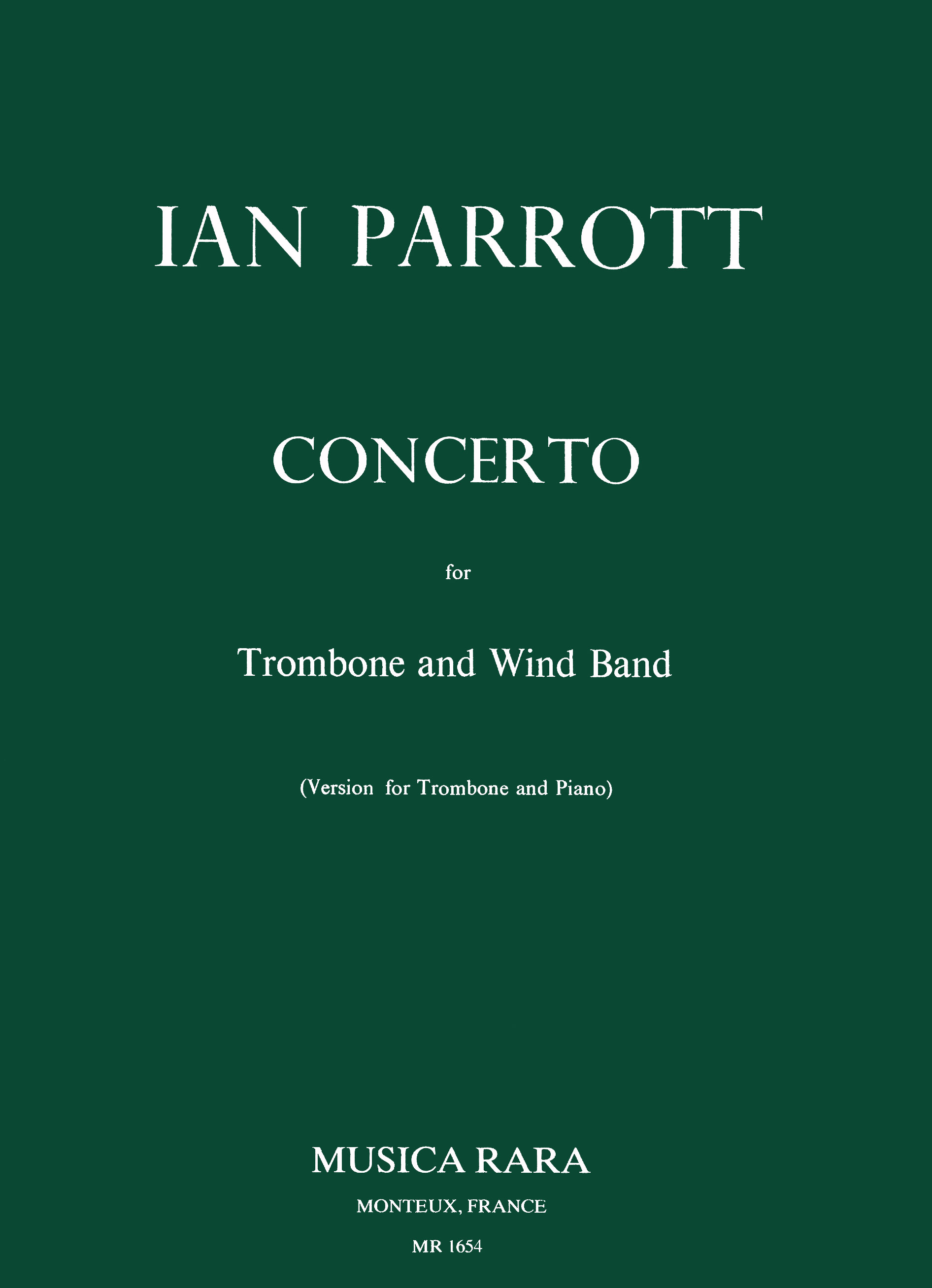 Ian Parrott - Concerto - Cover