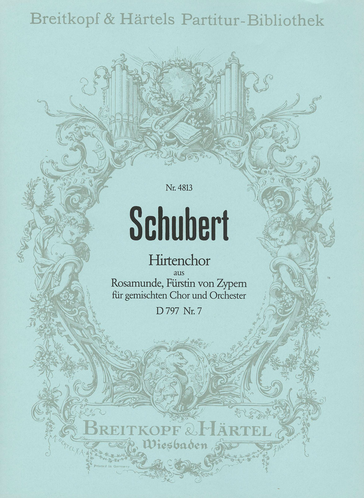 PB 4813 - Rosamunde, Fürstin von Zypern D 797 [op. 26] - Cover