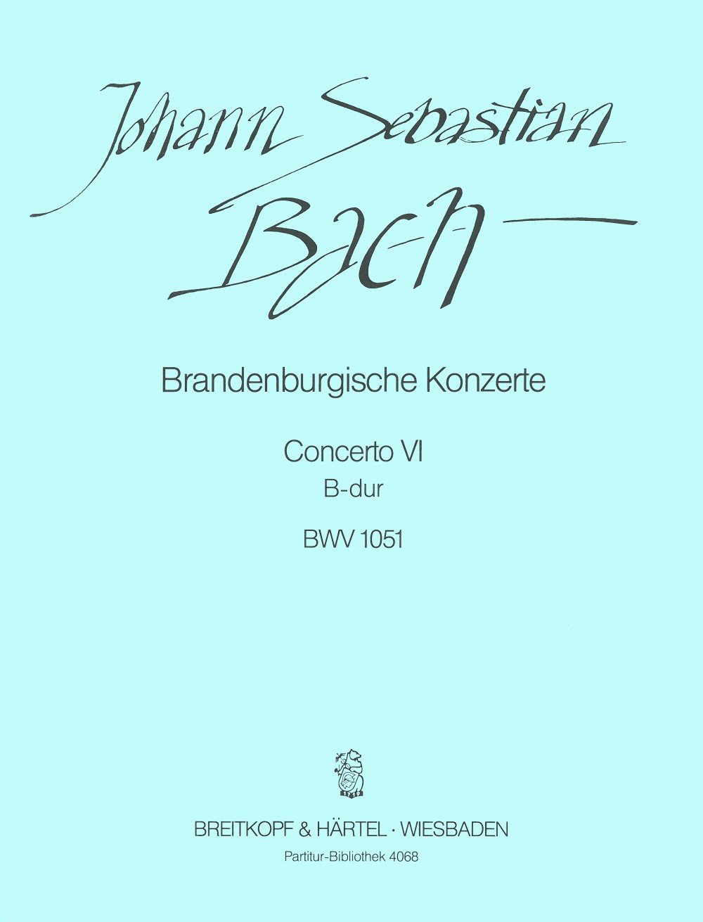 Johann Sebastian Bach - Brandenburg Concerto No. 6 in Bb major BWV 1051 - Cover