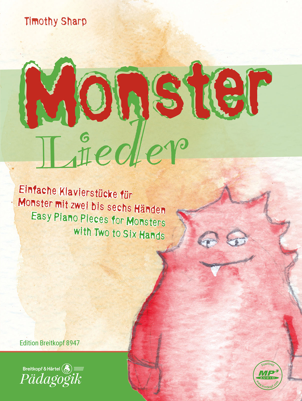 Timothy Sharp - Monsterlieder - Cover