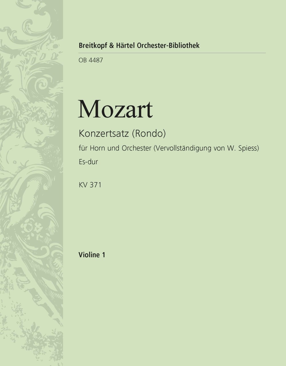 OB 4487-15 - Konzert-Rondo Es-dur KV 371 - Cover