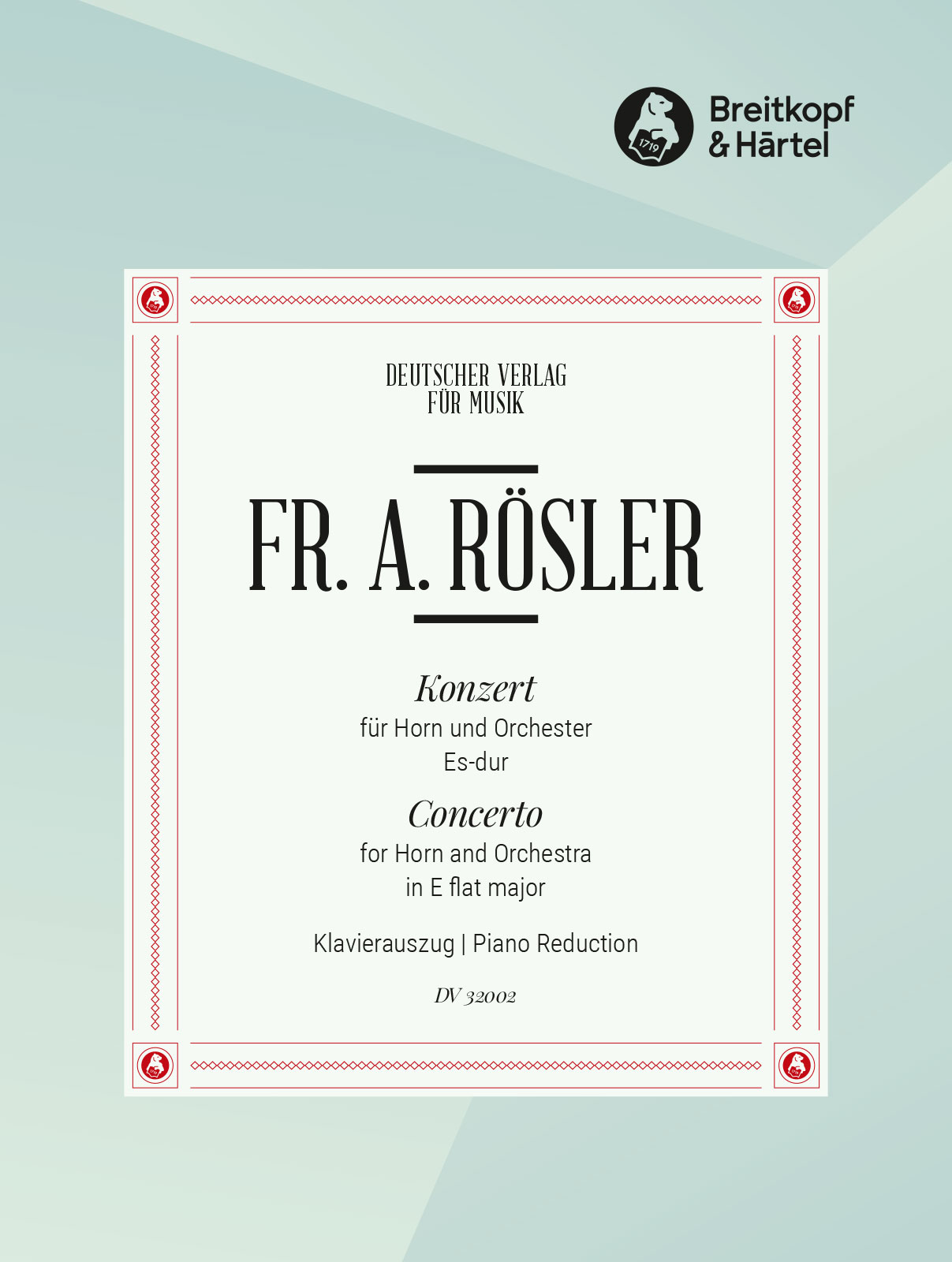 Franz Anton Rösler - Hornkonzert Es-dur - Cover
