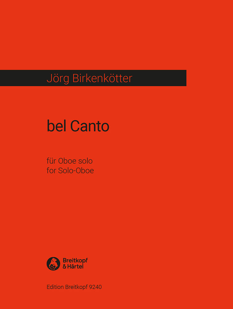 EB 9240D - bel Canto - Cover