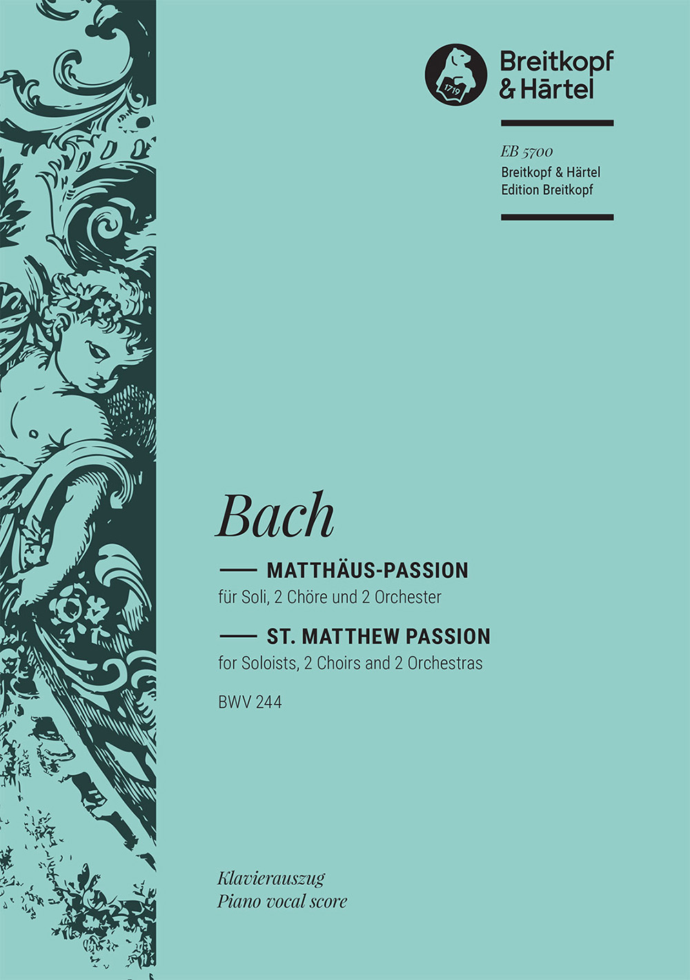 EB 5700D - Matthäus-Passion BWV 244 - Cover