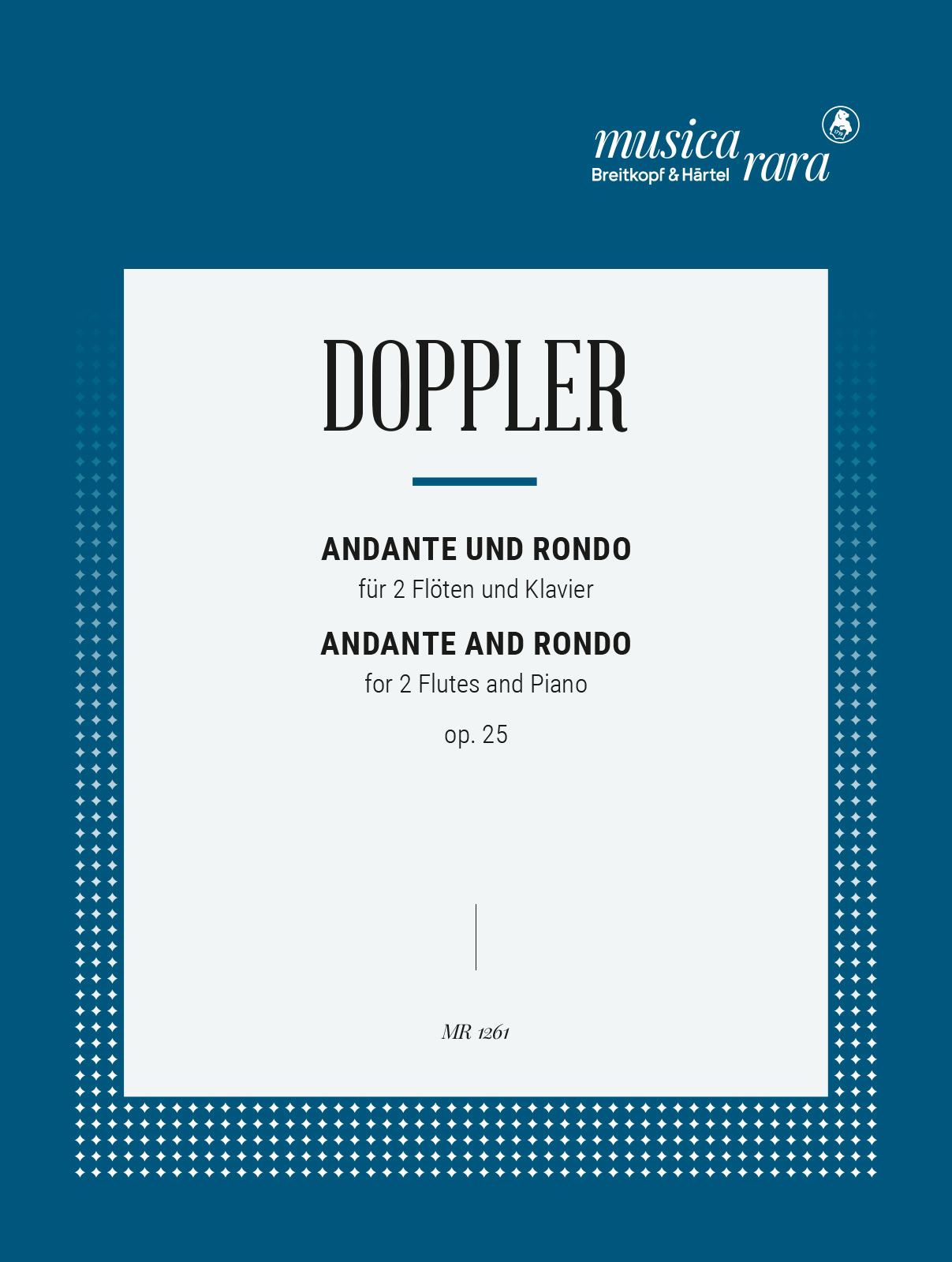 MR 1261D - Andante and Rondo Op. 25 - Cover