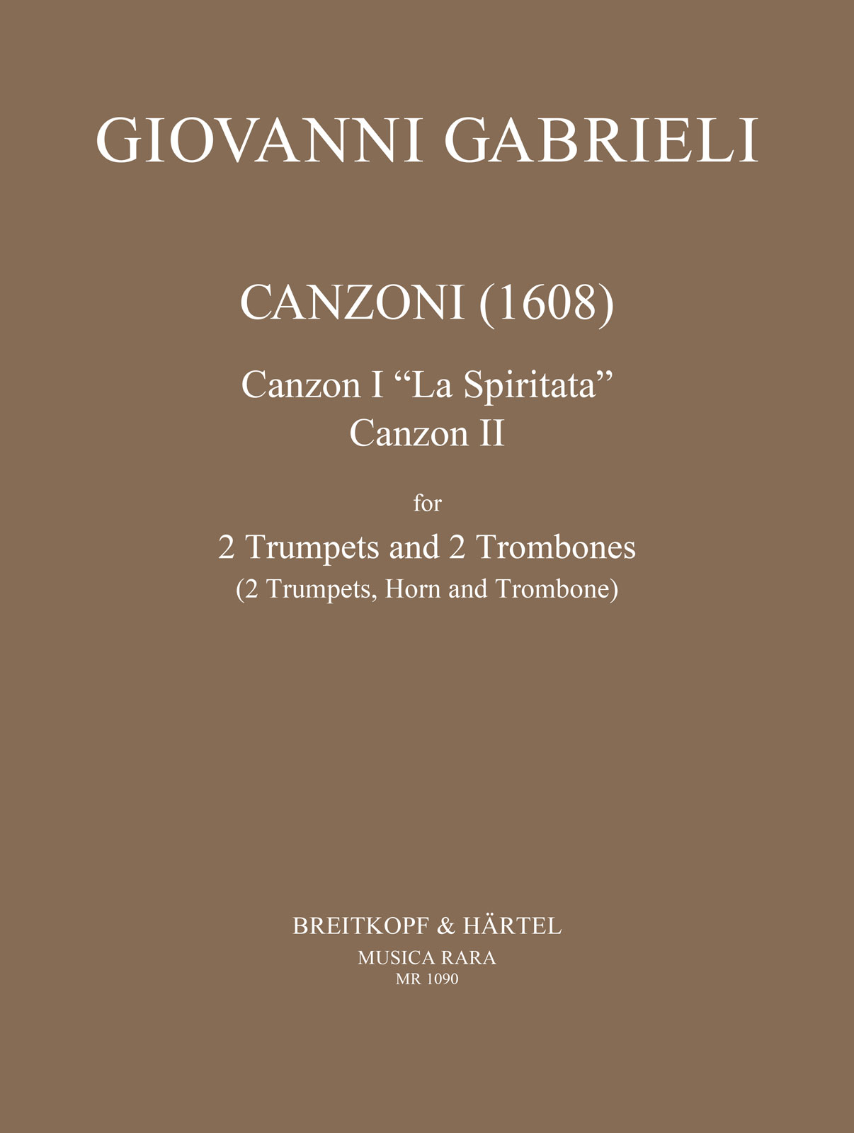 MR 1090D - Canzoni - Cover