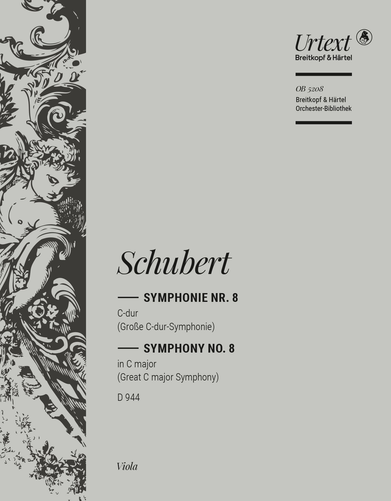 OB 5208-19 - Symphonie Nr. 8 C-dur D 944 - Cover