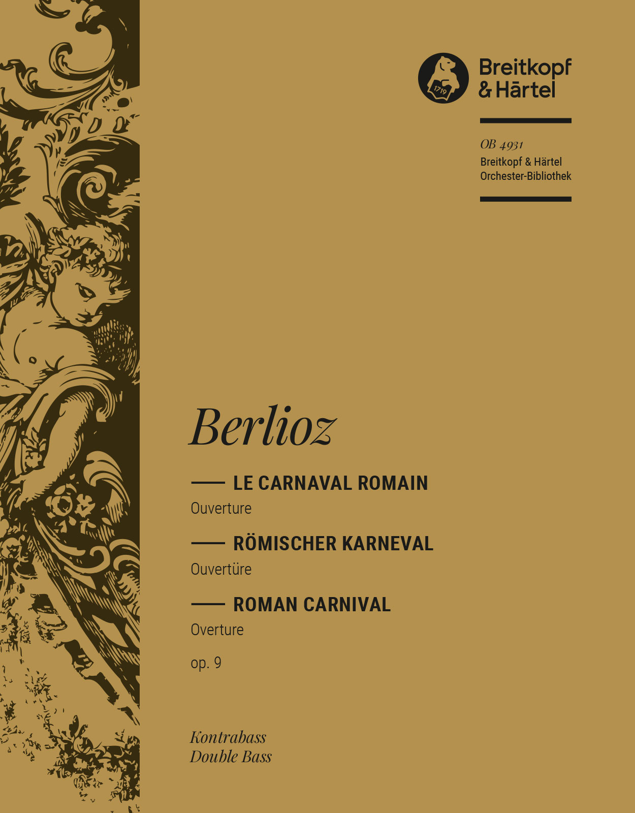 OB 4931-27 - Le Carnaval Romain Op. 9 - Cover