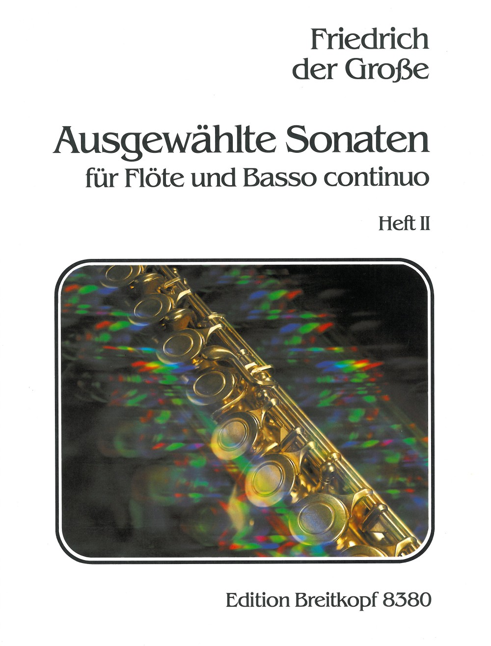 EB 8380 - Ausgewählte Sonaten - Cover
