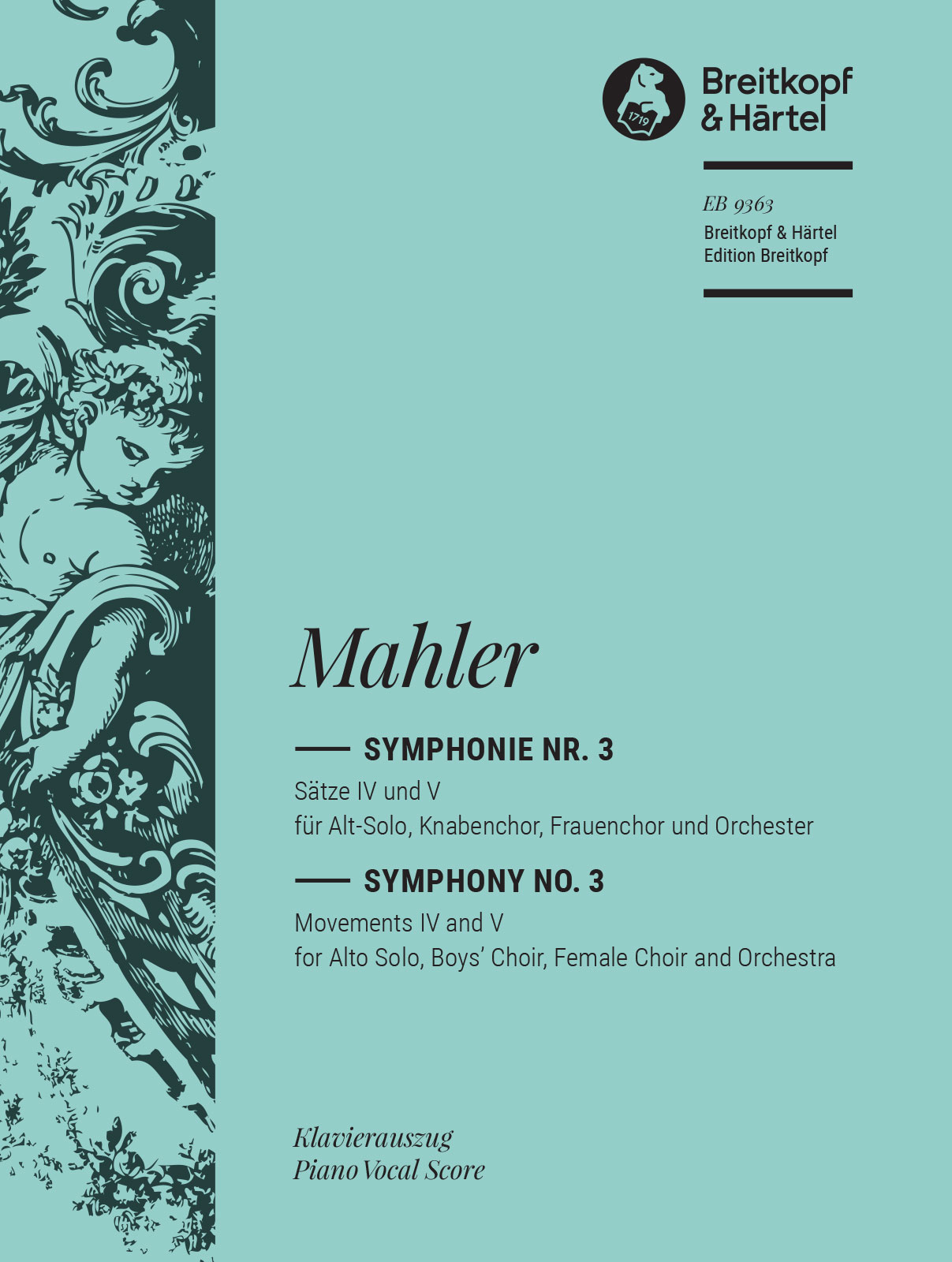Gustav Mahler - Symphony No. 3 - Cover