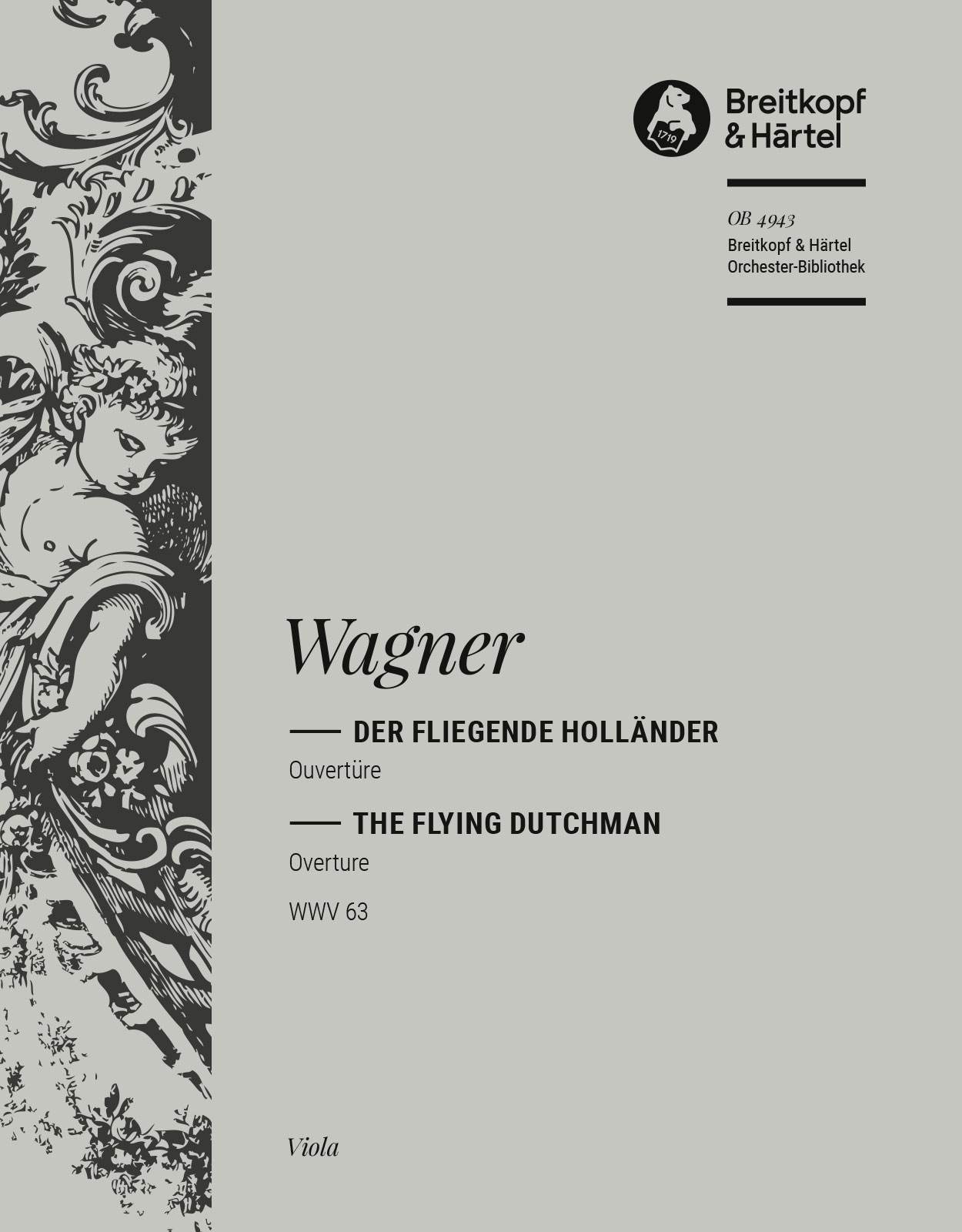 OB 4943-19 - The Flying Dutchman WWV 63 - Cover