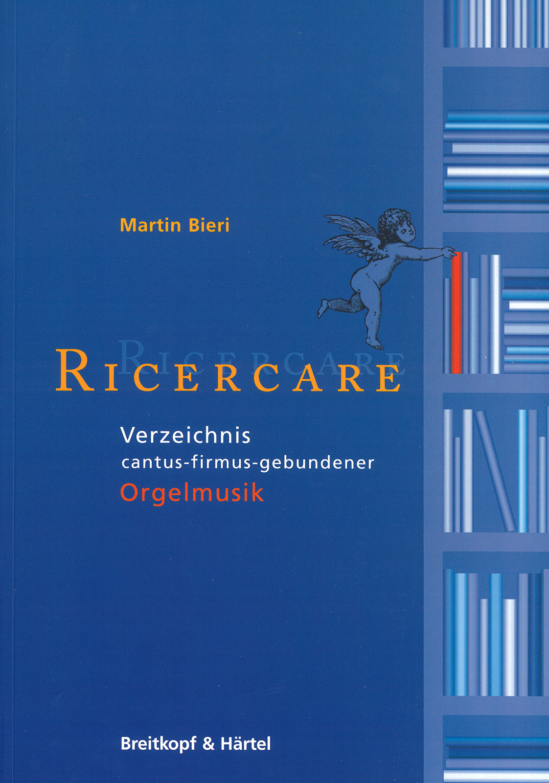 Martin Bieri - Ricercare - Cover