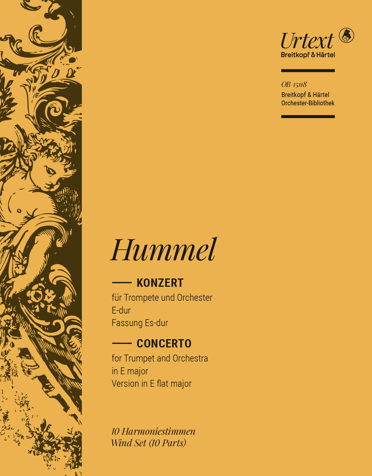 OB 15118-30 - Trompetenkonzert in E-dur - Cover