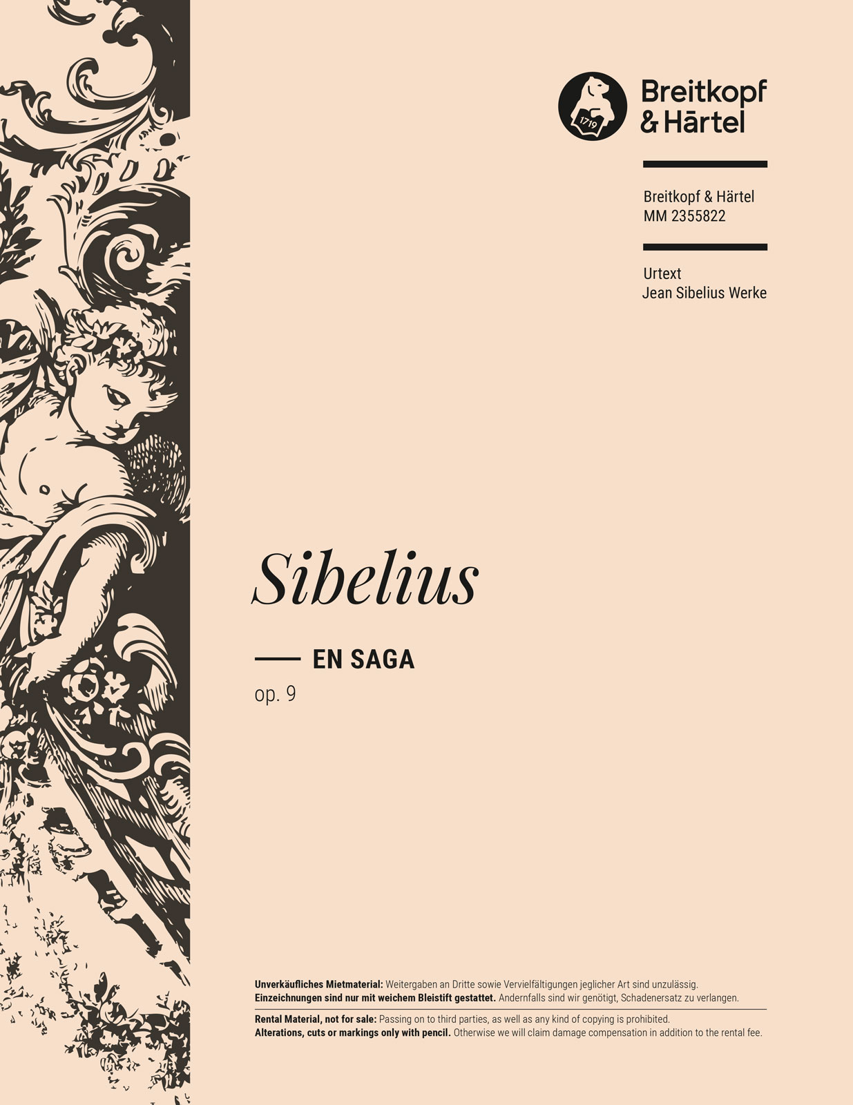 MM 2355822 - En saga Op. 9 - Cover